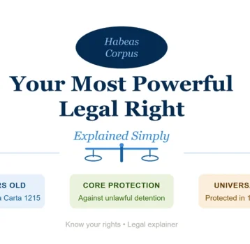 Habeas Corpus 2026: Your Most Powerful Legal Right Explained Simply
