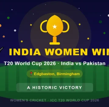 India vs Pakistan Women’s T20 World Cup 2026: A Historic Win at Edgbaston