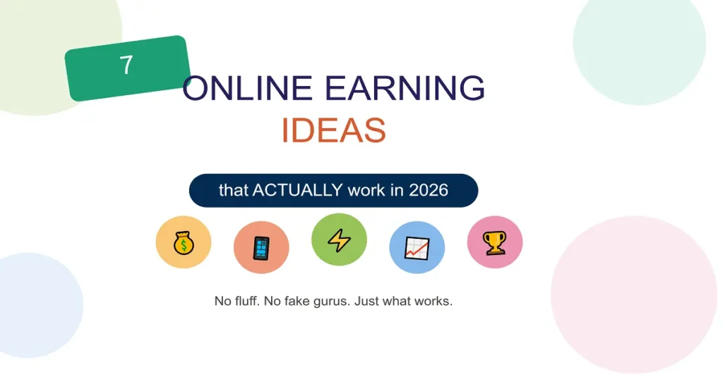 online earning ideas 2026