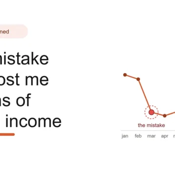 The Mistake That Cost Me Months of Online Income