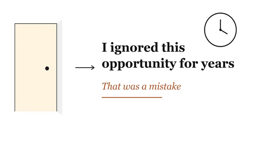 missed opportunities