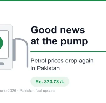 Good News at the Pump: Petrol Prices Drop Again in Pakistan