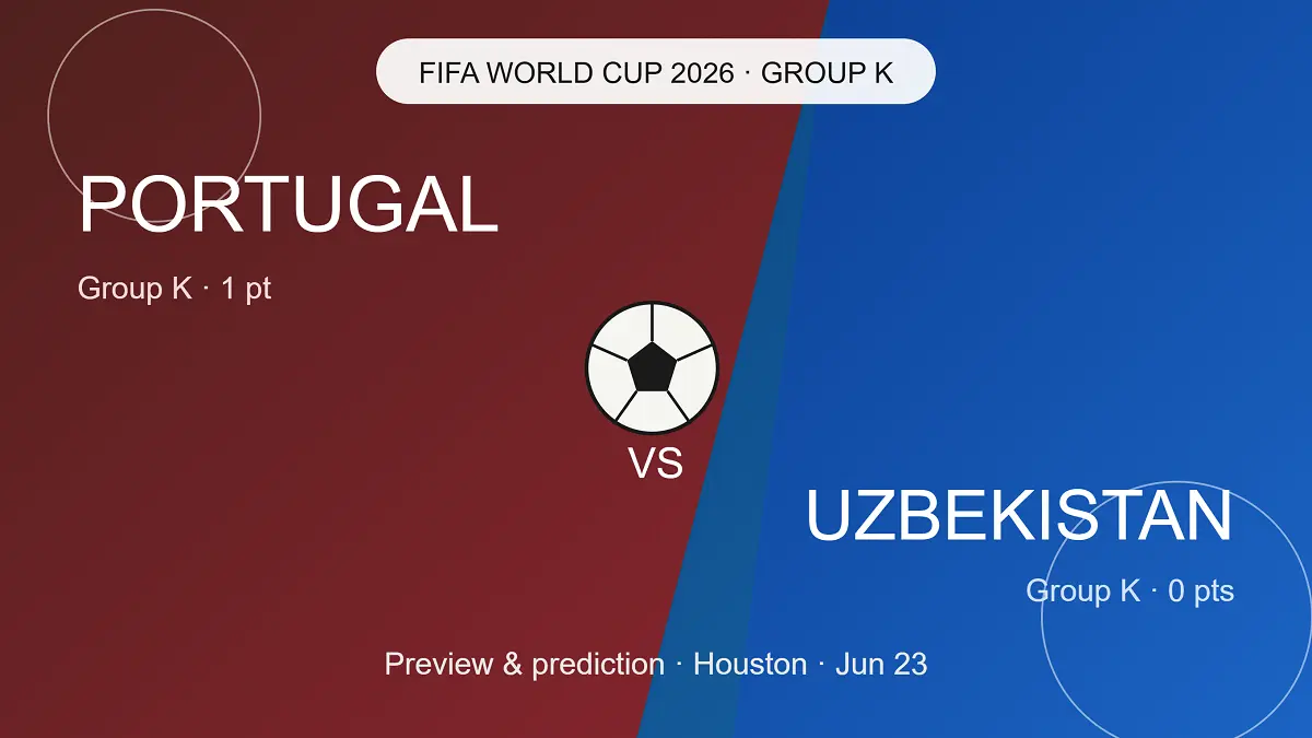 Portugal vs Uzbekistan: World Cup Prediction & Preview