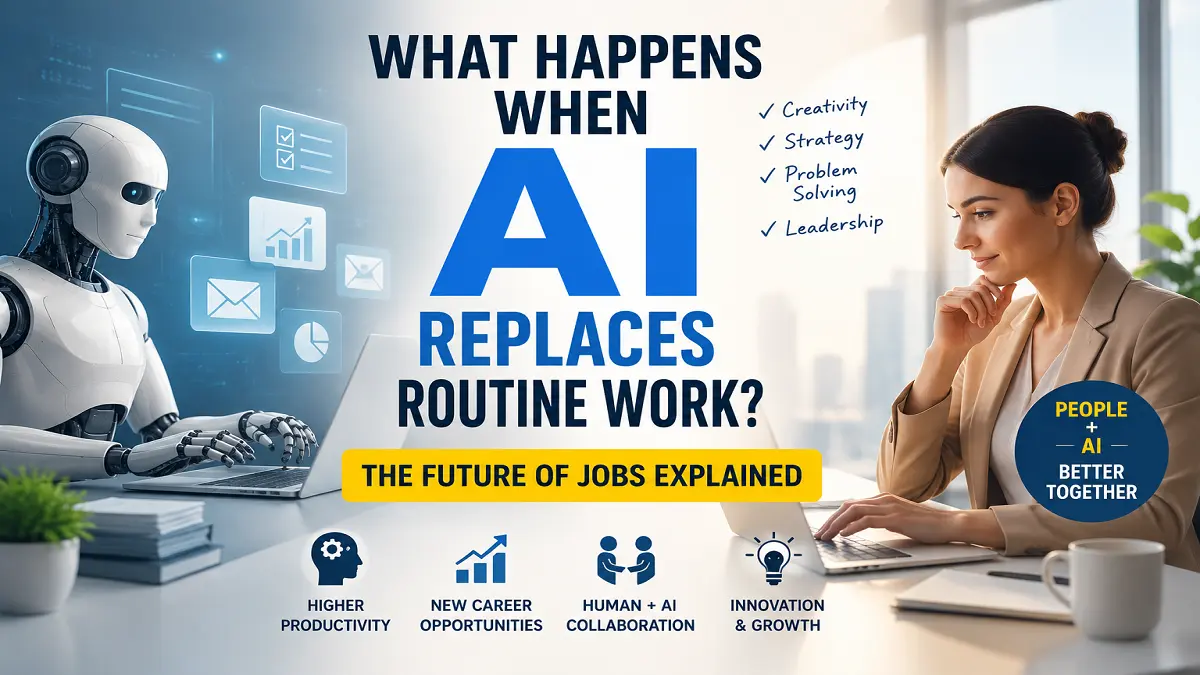 What Happens When AI Replaces Routine Work? The Future of Jobs Explained