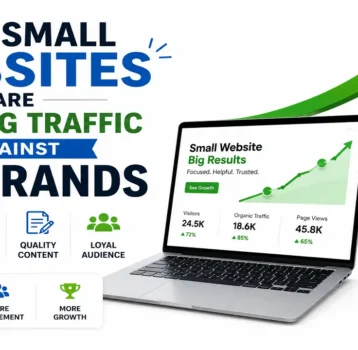 How Small Websites Are Winning Traffic Against Big Brands