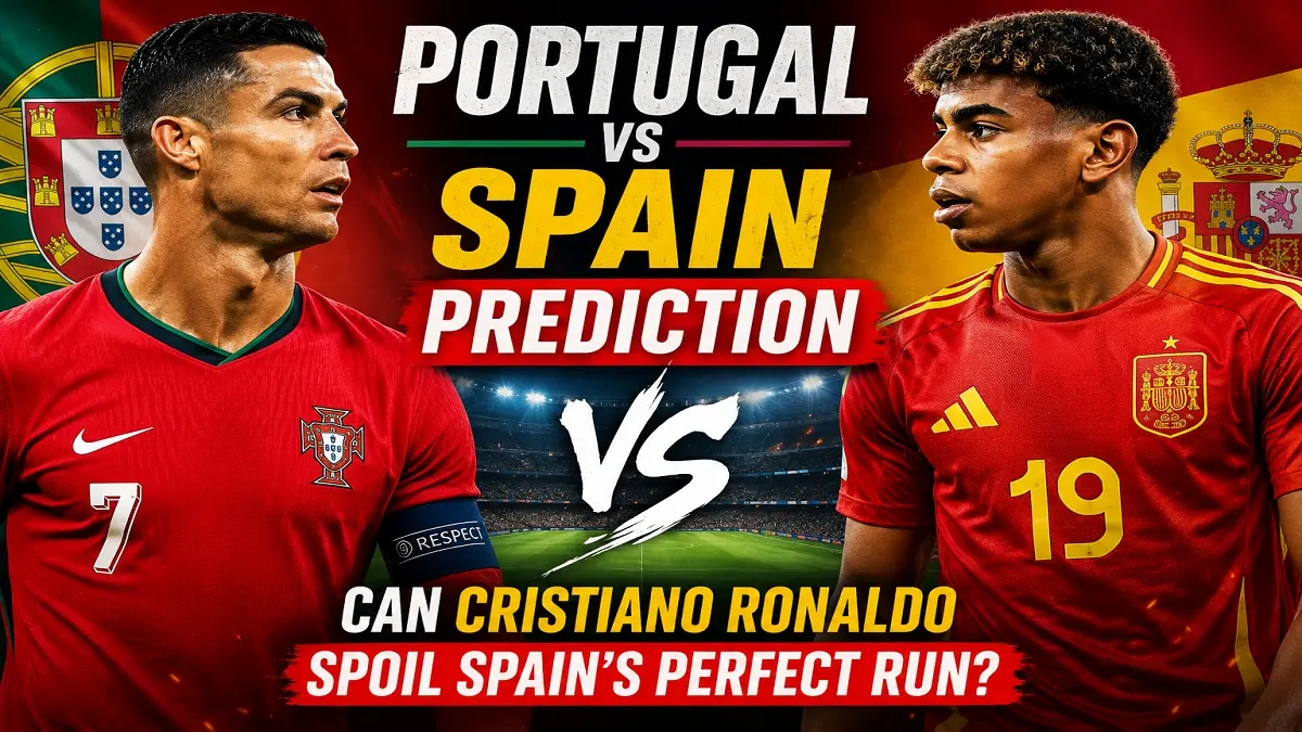 Portugal vs Spain Prediction: Can Cristiano Ronaldo Spoil Spain’s Perfect Run?